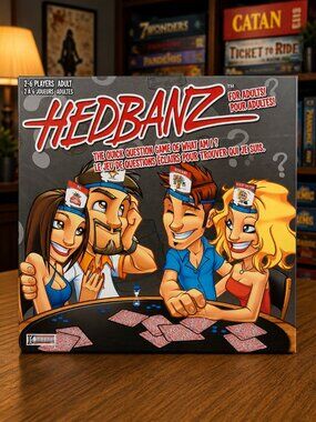 2010 Hedbanz for Adults Party Game Kroeger Fast Question Game Complete